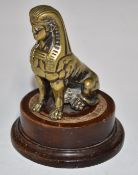 Armstrong Siddeley sphinx car mascot, H12cm