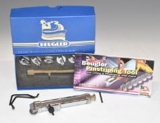 Beugler paint pinstriping wheel or lining tool with seven various heads, to suit live steam or