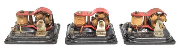 Three SEL dynamos to suit live steam or similar engines, each marked No3/1262, width 10cm