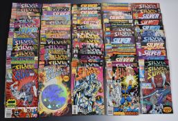 Seventy four Silver Surfer comics by Marvel Comics,