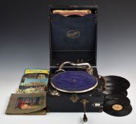 Edison Bell portable gramophone, model EB 379
