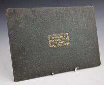 William Heath's Hand-Coloured Panoramic View of Dover, comprising a folding 6 section colour view of