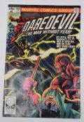 Daredevil #168 by Marvel Comics, first appearance of Elektra.