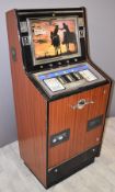 Vintage slot or fruit machine by the ACE manufacturing company, c1969 Western Sunset Ace Club