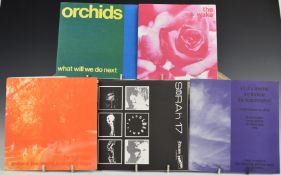 Sarah - Five singles comprising The Golden Dawn (SARAH17) with poster, Brighter (SARAH19) with