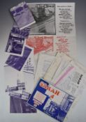 Sarah - A collection of Sarah relate ephemera including nine postcards, Sarah 4 Fanzine (no flexi)