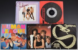 Approximately 450 singles mostly 60s, 70s and 80s