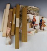 Pears Christmas Annuals for 1912-1921 and 1923 folio magazines illustrated with colour plates by