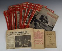 The War Weekly, No.16 - 41 (Lacking 27, 33, 36) and 10 later issues & issue No.1 for October 1939
