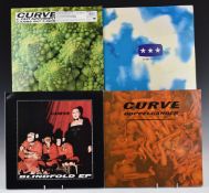 Curve - Doppelganger (ANXLP 77) plus Blindfold, Frozen and Fait Accompli twelve inch singles. Record