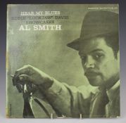 Al Smith - Hear My Blues (BVLP 1001) record appears at least VG, wear to cover and tape residue,