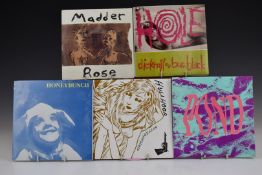 A collection of eight USA issue singles including Hole, Pond, Honeybunch, Hula Hoop, Madder Rose and