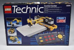 Lego Technic Control Center 1990, 8094, in original box.