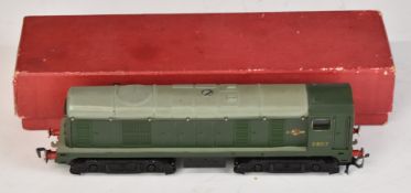 Hornby Dublo 2-rail 00 gauge model railway BR BO-BO diesel locomotive D8017, 2230, in original box.