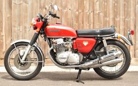 1969 Honda CB750 K0, first year of manufacture, just after the extremely sought after sand cast