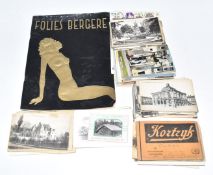 A quantity of WW1 era etc souvenir postcards, largely unscripted, together with c1950s P&O cruise