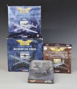 Four Corgi The Aviation Archive 1:144 scale diecast model aeroplanes Military Air Power Hercules C1K