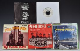 The Beach Boys - approximately 200 singles including imports, demos, EPs and new / sealed in an