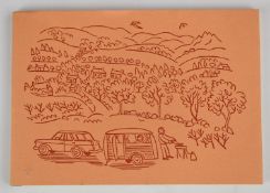 [Gregynog Press] An ABC Tour about France, designed and printed by David Esslemont and Peter Allen