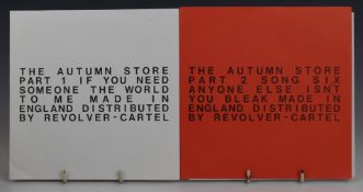 Sarah - The Field Mice - The Autumn Store Part 1 and 2 (SARAH24 & 25). Records and covers appear EX