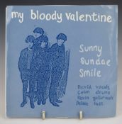 My Bloody Valentine - Sunny Sundae Smile (LAZY 04). Record appears at least VG, with creasing and