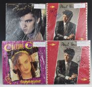 Eighteen albums as twelve inch singles including Paul Young, Culture Club, Donovan, Robert Palmer,