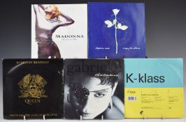 Approximately 400 singles mostly 1980s and 1990s, plus approximately 400 new cardboard covers