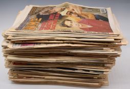 Approximately 100 music papers, mostly NME and Sounds from the late 1980s