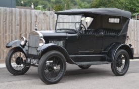 1926 Model T Ford four seat tourer, registration number BF 9500, with V5c. Fitted with electric