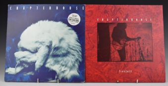 Chapterhouse - Whirlpool (DEDLP0015) with twelve inch single, both records appear EX with slight