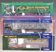 Five Corgi 1:50 scale limited edition diecast model lorries comprising John Raymond Transport Ltd