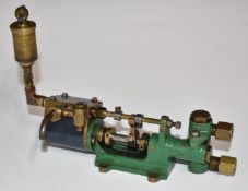 Stuart live steam boiler feed pump, L18cm