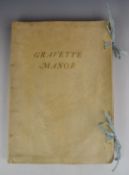 Gravetye Manor or Twenty Years' Work round an Old Manor House being an Abstract from the Tree and