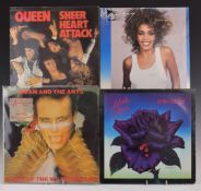 Approximately 100 albums of mixed genres