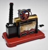 Mamod stationary live steam engine.