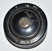 Lucas King of the Road light switch, as fitted to the twin headlamp arrangement on Brough Superior