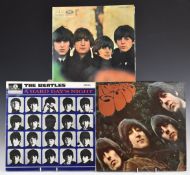 The Beatles - Three stereo black and yellow label albums comprising Rubber Soul (PCS3075), For