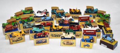 Thirty-one Matchbox Models of Yesteryear diecast model vehicles Y-1, Y-2, Y-3 x3, Y-4 x3 Y-6 x4, Y-7