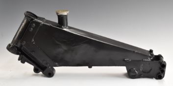 Vincent motorcycle frame and oil tank, number RC/1/12331, acquired by the vendor in poor