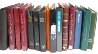 A very large collection of GB first day covers in albums and folders, in five boxes