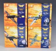 Five Corgi The Aviation Archive Flying Aces 1:72 scale limited edition diecast model aeroplanes
