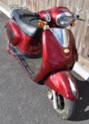 2009 EE - Motive B3000 electric motorcycle, registration number RX59 DKK, with V5c. Purchased by the