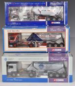 Six Corgi 1:50 scale limited edition diecast model lorries comprising British Sugar CC11903, W H