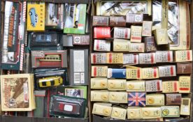 Sixty-four Corgi, Matchbox, Lledo and similar diecast model vehicles including Eddie Stobart, Models