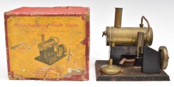 Latimer 'Plane' stationary live steam engine, with original box