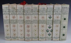 [Talwin Morris Bindings] Our Beautiful Homeland series painted by E.W. Haslehust and published by