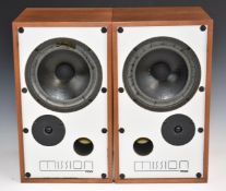 Pair of Mission 700 high definition loudspeakers, in original box, serial no 2011671