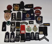 Fire Service and similar cloth badges and insignia including world examples, Merseyside, Lenexa,