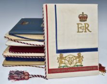 Eight London Palladium and Prince of Wales Theatre 1950s and 1960s Royal Performance programmes,