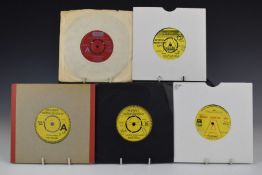Approximately 60 singles mostly 1960s including demos